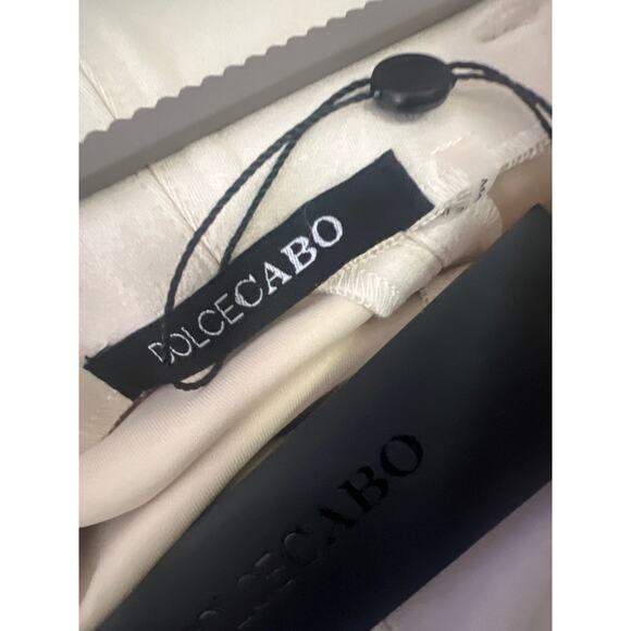 DOLCECABO FAUX LEATHER PAPER BAG PANTS SIZE XL NWT - Picture 3 of 9